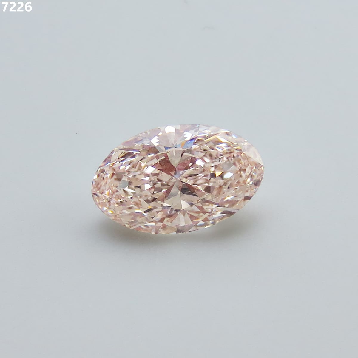2.00 ct, LIGHT PINK BROWN, OVAL, VVS1